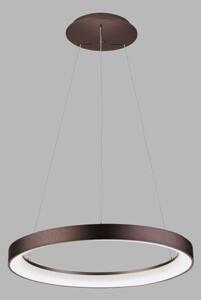 LED2 3273258 BELLA SLIM závěsné svítidlo LED D580mm 48W/3360lm 3000-4000K kávová