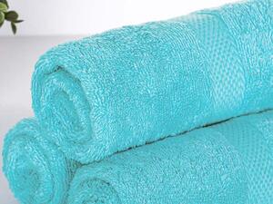 XPOSE® Froté ručník VERONA 3ks - azurový 30x50 cm