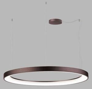 LED2 3273358DT BELLA SLIM závěsné svítidlo LED D980mm 80W/5600lm 3000-4000K TRIAC kávová