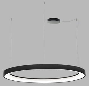 LED2 3273353DT BELLA SLIM závěsné svítidlo LED D980mm 80W/5600lm 3000-4000K TRIAC černá