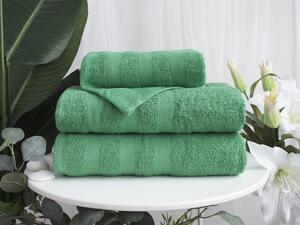 XPOSE® Froté osuška DEVON - zelená 70x140 cm