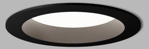 LED2 2235253 KAPA zápustné svítidlo LED D145mm 12W/1350lm 3000-3500-4000K IP54 černá