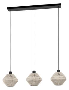 Eglo 44001 - Lustr na lanku MIDSUMER 3xE27/40W/230V krémová