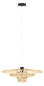 Eglo 44012 - Lustr na lanku LYDNEY 1xE27/40W/230V bambus