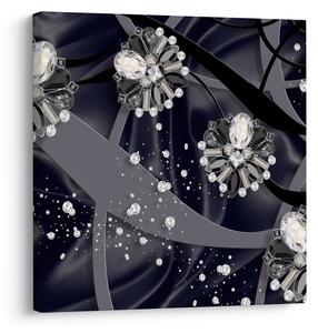 Obraz - Diamanty v prostroru (30x30 cm)
