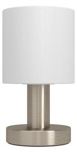 Eglo 31841 - Stolní lampa MONTETTO 1xE14/40W/230V bílá/matný chrom