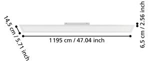 Eglo 901504-LED Stm. přisazený panel MORADILLO-R LED/28,3W/230V 120x15cm bílá+DO