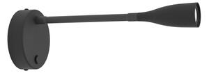 Eglo 901818 - LED Flexibilní nástěnná lampa OLIVANDINO LED/3,8W/230V černá