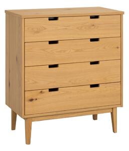 Komoda z dubového dřeva v přírodní barvě 75x85x38 cm Garrison – Rowico