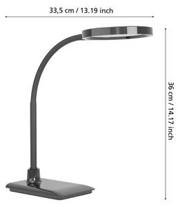 Eglo 902175 - LED Stm. stolní lampa LAURO LED/5,5W/230V 2700/4000/6500K černá