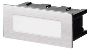 ZC0108 EMOS LED orientační svítidlo, obdélník 1,5W teplá bílá IP65 nerez