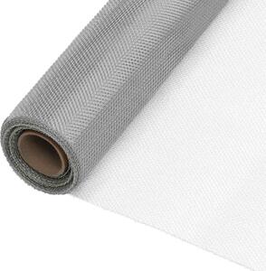 Síť proti hmyzu nerezová ocel 60 x 2000 cm stříbrná 150891