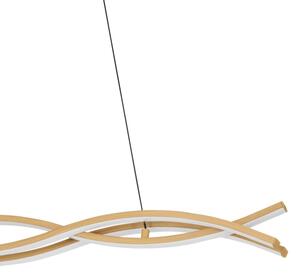 Eglo 901106 - LED Lustr na lanku LASANA LED/35W/230V zlatá