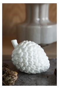 Keramická dekorace šiška Bergvik White 8 cm Storefactory Scandinavia