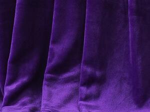 XPOSE® Mikroplyšová deka Exclusive - tmavě fialová 150x200 cm