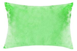 XPOSE® Mikroplyšový povlak na polštář - letní zelená 40x60 cm