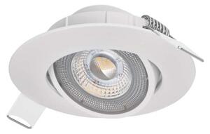 EMOS ZD3121 Exclusive zápustné kruhové bodové svítidlo D90mm 5W/450lm 3000K, bílá
