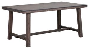 Tmavě hnědý dubový jídelní stůl ROWICO BROOKLYN 170 x 95 cm