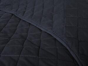 XPOSE® Přehoz na postel EVITA - černý 220x240 cm