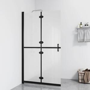 Skládací sprchová zástěna mléčné ESG sklo 70 x 190 cm 151192