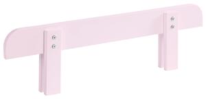 Růžová lakovaná dětská zábrana Vipack Kiddy 24,5 x 90,5 cm