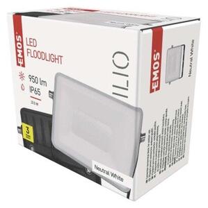 Emos ZS2510 exteriérový LED reflektor ILIO 10,5W 950lm 4000K IP65