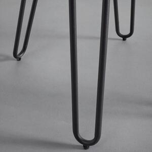 Židle Ivie - Černá Koženka