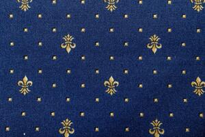Zátěžový koberec Bach 77 - modrý