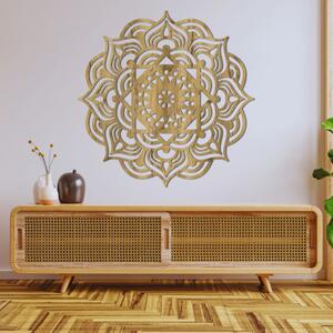 Dřevěná dekorace na stěnu mandala | ROMANCE 3993 PR0353