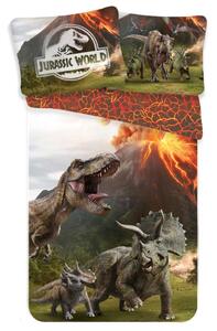 Jerry Fabrics Dětské povlečení JURSKÝ SVĚT - VOLCANO