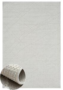 My Flair, Kusový koberec Velvet Dream cream – na ven i na doma, 80x150, bílá, chodba / předsíň