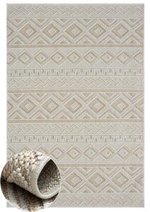 My Flair, Kusový koberec Patio beige – na ven i na doma, 200x300, béžová, chodba / předsíň