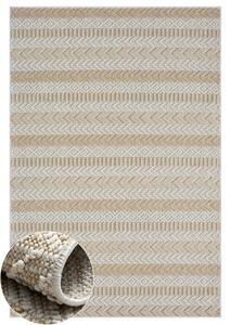 My Flair, Kusový koberec Oasis beige – na ven i na doma, 160x230, béžová, chodba / předsíň