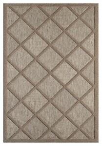 My Flair, Kusový koberec Mara beige – na ven i na doma, 100x160, béžová, chodba / předsíň