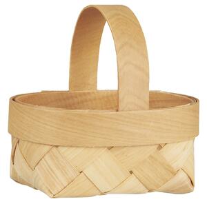 Dřevěný košíček Mini Braided Chip Wood