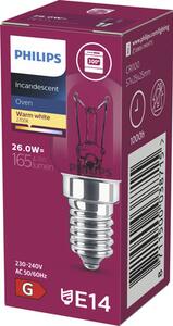App 26.0W E14 230-240V T25 CL OV 1CT/10F Halogenová žárovka do pečících trub 26W