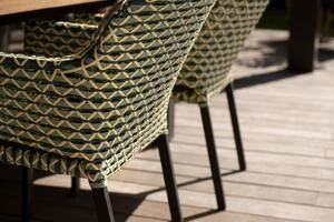 Kelly zahradní jídelní židle - výplet Green Mint