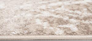 Makro Abra Moderní kusový koberec PORTLAND D054E bílý hnědý Rozměr: 200x300 cm