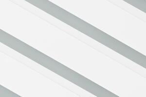 Dekodum Roleta den a noc v bílé kazetě zatemňovací, barva látky Bílá Šířka (cm): 95, Výška (cm): Standardní (do 150 cm), Strana mechanismu: Levá