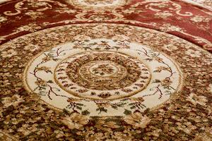 Makro Abra Oválný koberec YESEMEK 6548A hnědý Rozměr: 140x190 cm