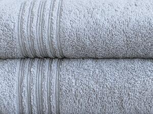 WALIA® Froté ručník AKALI - světle šedý 50x90 cm