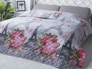 XPOSE® Přehoz na postel PARIS - růžový 220x240 cm