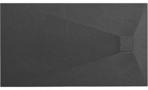 Rea Magnum Black, SMC sprchová vanička 120x80x2, 5 cm, černá, REA-K3331