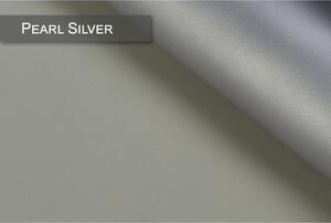 Dekodum Termoizolační roleta v bílé kazetě, barva látky Pearl Silver Šířka (cm): 53, Výška (cm): Standardní (do 150 cm), Strana mechanismu: Práva