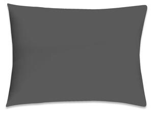 XPOSE® Saténový povlak na polštář LUX - tmavě šedý 70x90 cm