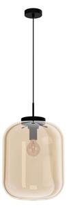 Eglo 39672 - Lustr na lanku BULCIAGO 1xE27/40W/230V pr. 35 cm béžová