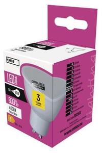 Emos LED žárovka G10 ZQ8255D Classic MR16 7W 800lm 4000K neutrální bílá stmívatelná