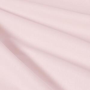 Goldea kulatý ubrus 100% bavlněné plátno - pudrově růžový Ø 140 cm