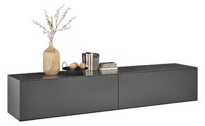 NÍZKÁ KOMODA, antracitová, 242/46/50 cm Dieter Knoll - TV stolky & komody pod TV