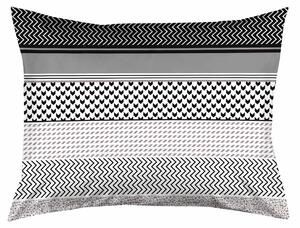 XPOSE® Bavlněný povlak na polštář ZIGO - šedý 70x90 cm